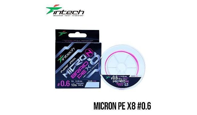Шнур Intech  MicroN PE X8  200 м #0,6 5,9 кг - фото 1