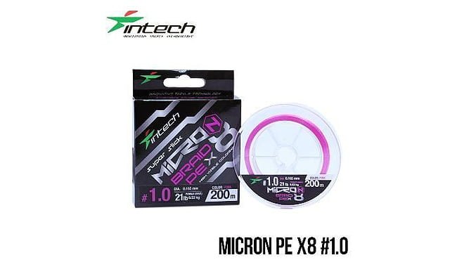 Шнур Intech  MicroN PE X8  150 м #1 9,5 кг - фото 1