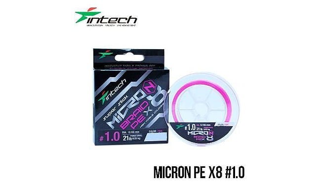 Шнур Intech  MicroN PE X8  200 м #1 9,5 кг - фото 1