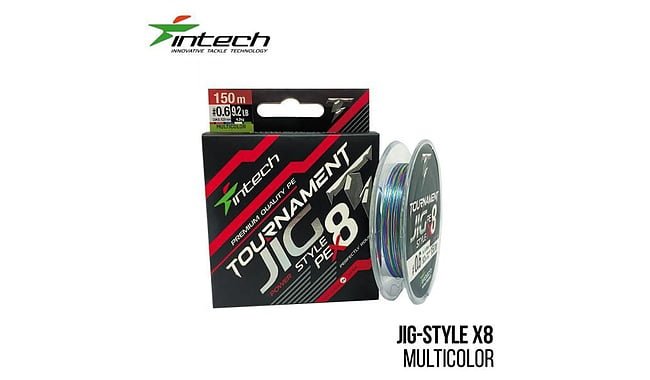Шнур Intech  Tournament Jig Style PE X8 150 м #1,2 8,0 кг - фото 1