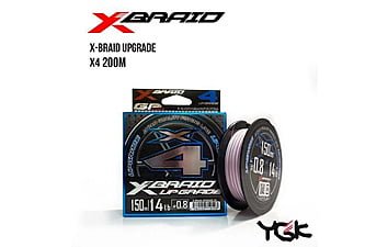Шнур YGK X-Braid Upgrade X4  200 м #1.5 11.3 kg