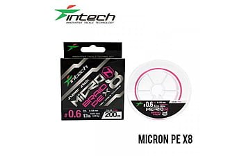 Шнур Intech  MicroN PE X8  200 м #2 16,3 кг