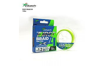 Шнур Intech First Braid X4 150 м, 2.5 мм, 15.0 kg