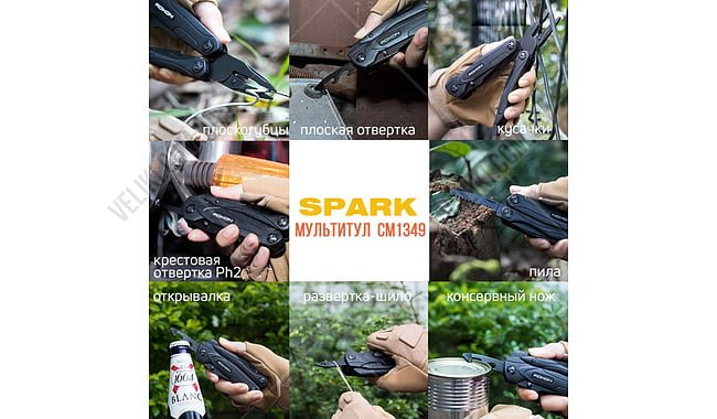 Мультитул Roxon Spark - дополнительное фото 8