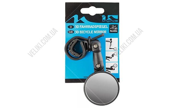 Дзеркало M-Wave Spy Mini - дополнительное фото 2