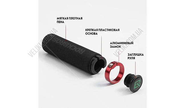 Грипси RockBros Foam - дополнительное фото 3