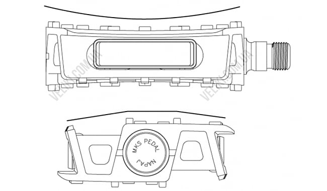 Педалі MKS Grafight-XX - дополнительное фото 5