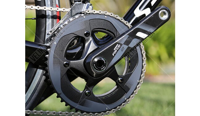 Система шатунов SRAM Force 22 GXP Yaw 53-39T 175 мм - дополнительное фото 2