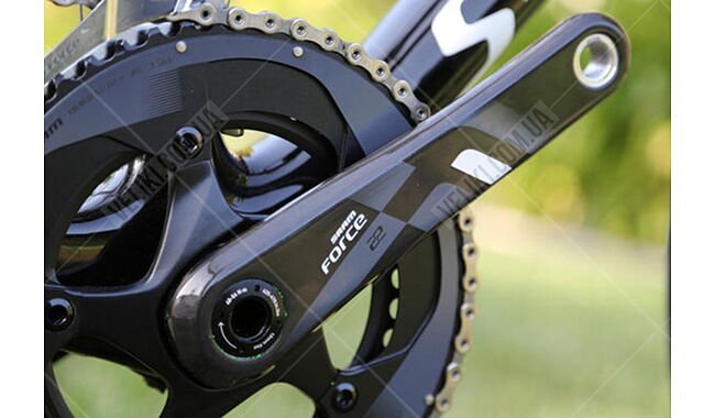 Система шатунов SRAM Force BB30 Yaw 53-39T 172.5 мм - дополнительное фото 3