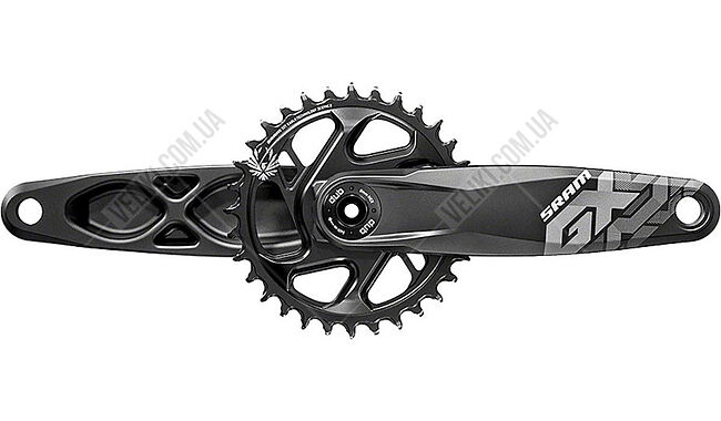 Система шатунів SRAM GX Eagle Fat Bike 4" DUB 30T 175 мм - дополнительное фото 1