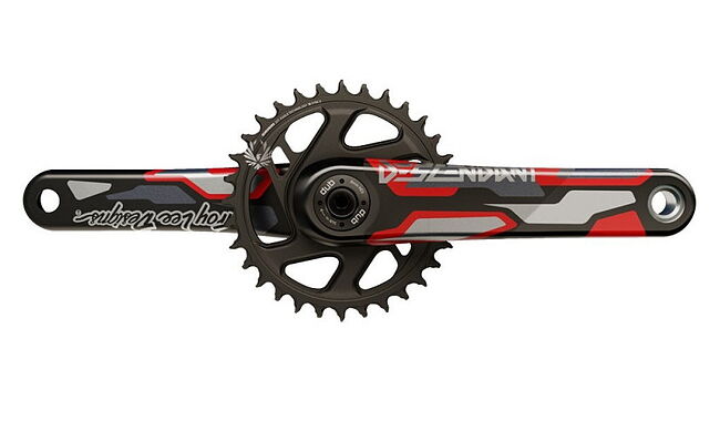 Система шатунів Truvativ Descendant Troy Lee Designs Eagle Boost148 DUB 32T 175 мм - фото 2