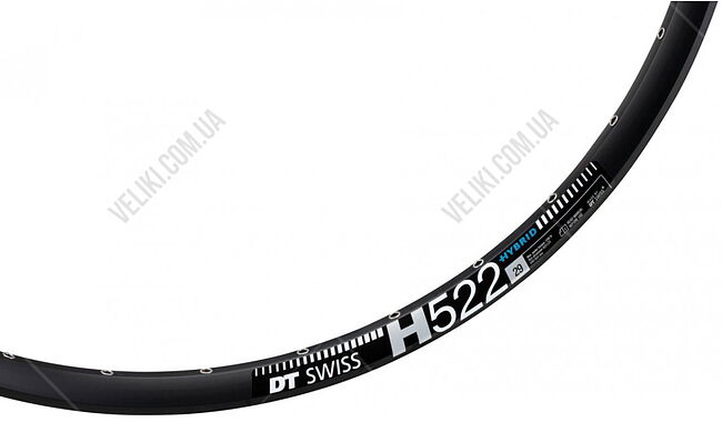 Обод DT Swiss H 522 27.5" 32H - дополнительное фото 1
