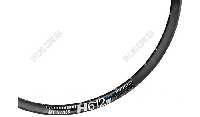 Обод DT Swiss H 612 27.5" 28H - дополнительное фото 1