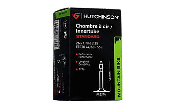 Камера 26" Hutchinson Standard MTB 26x1.7-2.35" Presta 48 мм