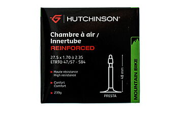 Камера 27.5" Hutchinson Reinforced MTB 27.5x1.7-2.35" Presta 48 мм