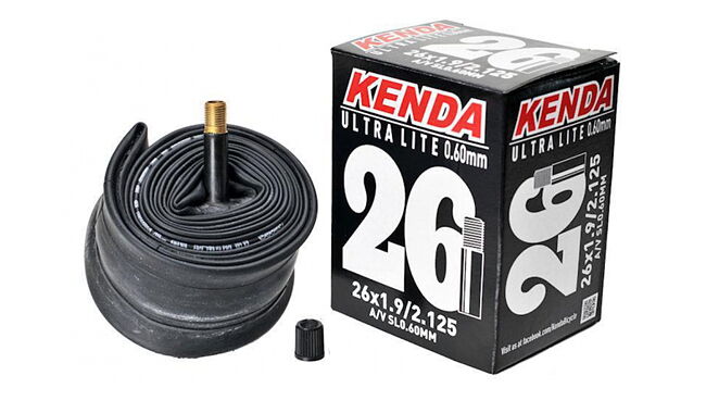 Камера 26" Kenda Ultra Lite 26x1.9-2.125" Schrader 35 мм - фото 1