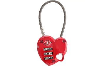 Брелок Munkees 3606 TSA Combi Lock Heart