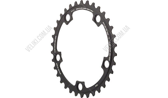 Зірка шатуна SRAM Road Red Yaw X-Glide Cring 110BCD 10S 34T - дополнительное фото 1