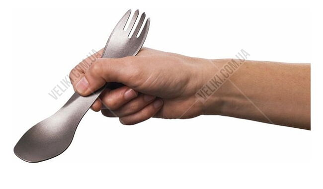 Ложка-вилка Humangear GoBites Ti-Uno - дополнительное фото 1