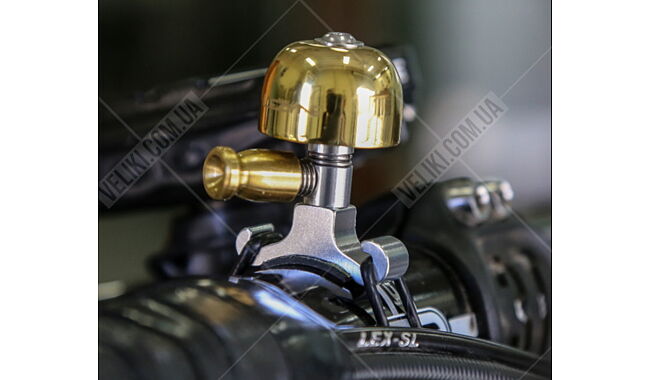 Звонок Lezyne Classic Brass M - дополнительное фото 2