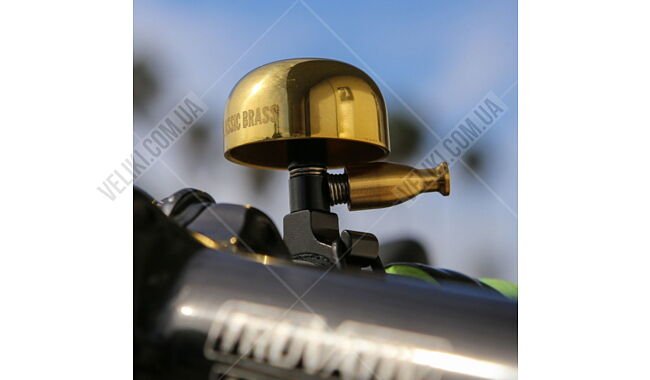 Звонок Lezyne Classic Brass M - дополнительное фото 3