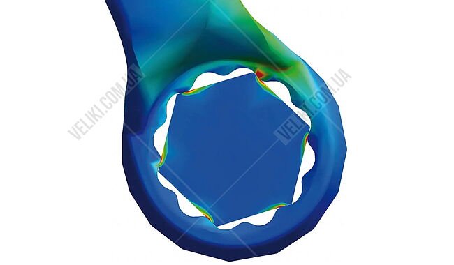 Комбінований ключ Unior 25 - дополнительное фото 2