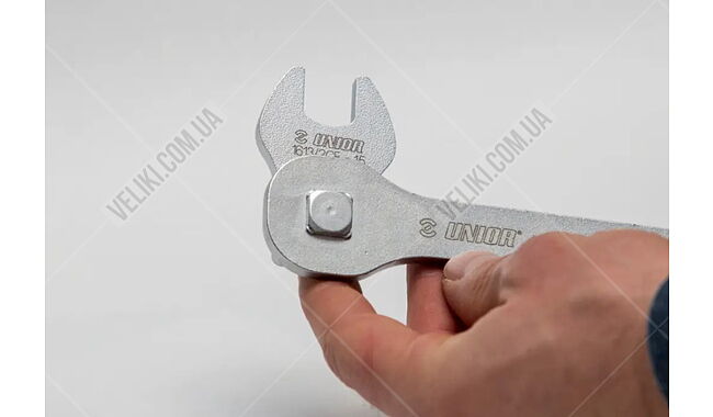 Рожковой ключ Unior 15 под вороток - дополнительное фото 1