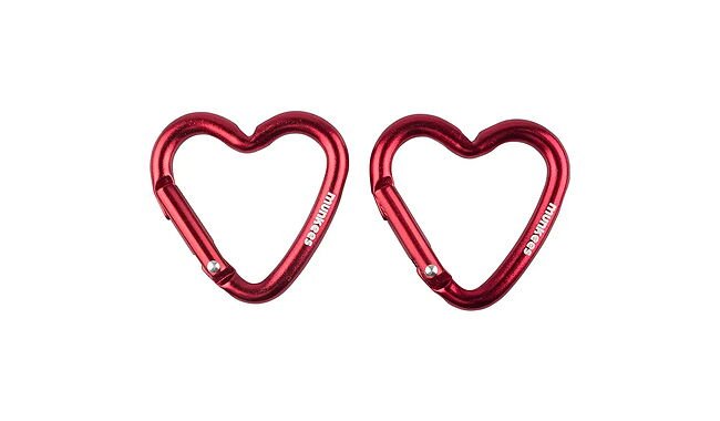 Комплект брелков Munkees Mini 2 Heart - фото 1