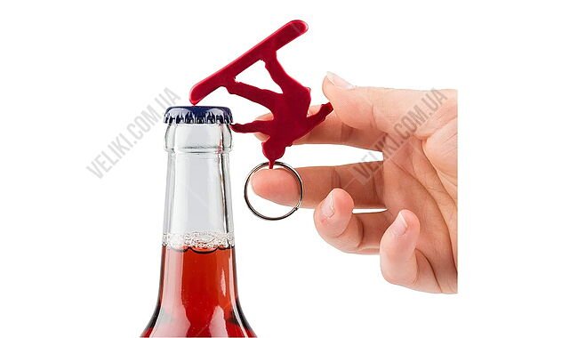 Брелок Munkees Skateboarder - дополнительное фото 2