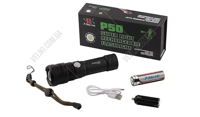 Фонарь X-Balog L070 - дополнительное фото 8