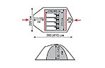 Палатка Tramp Mountain 3 - дополнительное фото 1