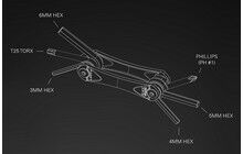 Мультитул Lezyne RAP II 6 - дополнительное фото 2