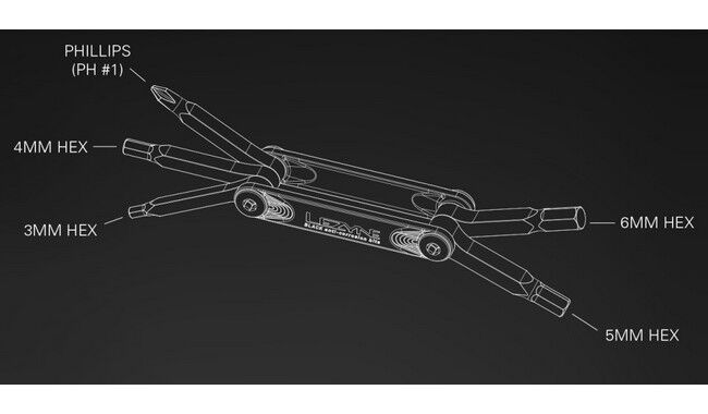 Мультитул Lezyne V Pro 5 - дополнительное фото 2