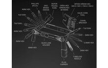 Мультитул Lezyne Super V 23 - дополнительное фото 3
