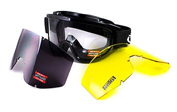 Очки Global Vision Wind-Shield 3 lens KIT