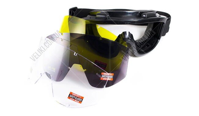 Очки Global Vision Wind-Shield 3 lens KIT - дополнительное фото 2