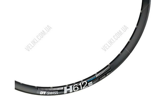 Обод DT Swiss H 612 27.5" 32H - дополнительное фото 1
