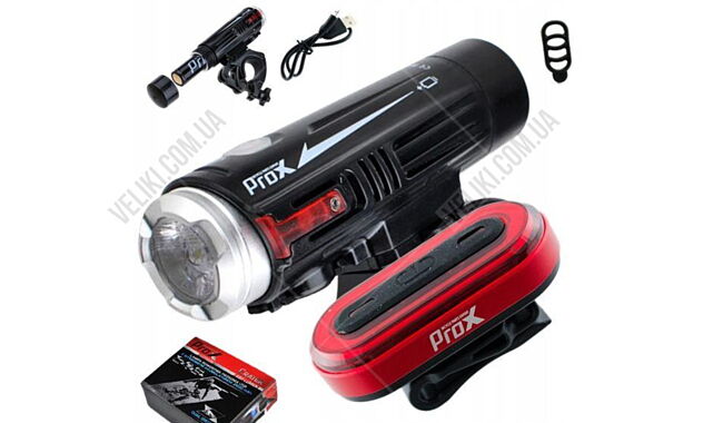 Комплект велосвета ProX Crater + Iris - дополнительное фото 3