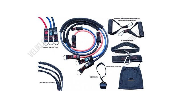 Набір еспандерів Power System 4098 - дополнительное фото 1