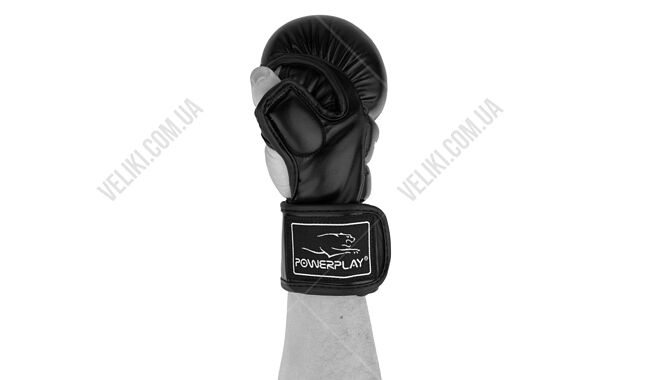 Рукавички для MMA PowerPlay 3026 - дополнительное фото 2