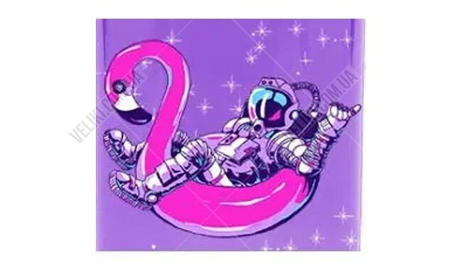 Бутылка Nalgene Kids On-The-Fly Lock-Top Astronaut 350 мл - дополнительное фото 1