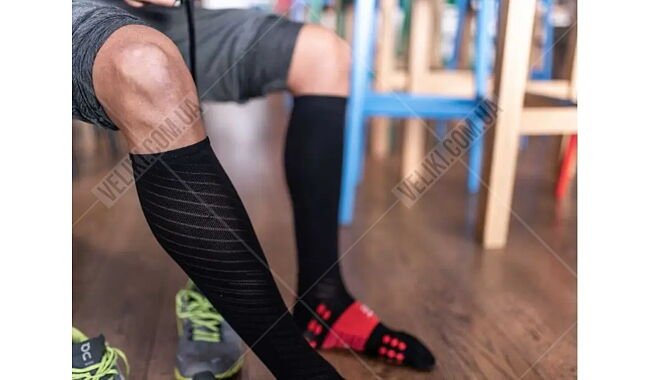Носки Compressport Full Socks Recovery икра 30-38 см - дополнительное фото 4