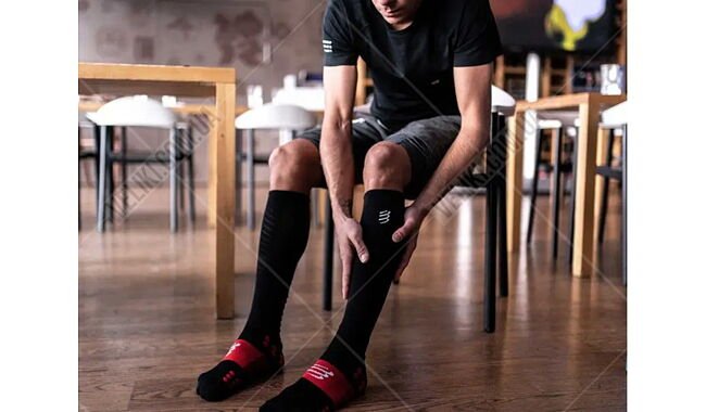 Носки Compressport Full Socks Recovery икра 38-46 см - дополнительное фото 5