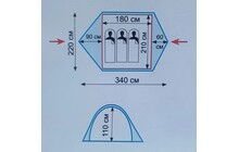 Палатка Tramp Ranger 3 v 2 - дополнительное фото 4