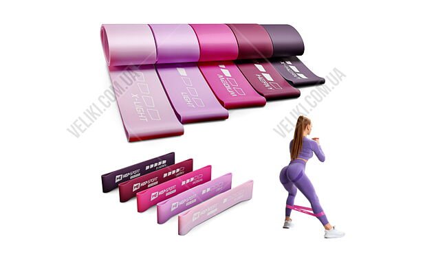 Набор лент сопротивления Hop-Sport HS-L650RLP - дополнительное фото 9