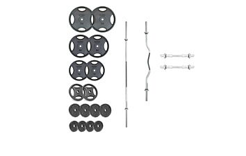 Набір RN-Sport штанга з гантелями 130 кг