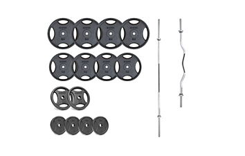 Набір RN-Sport штанга з гантелями 120 кг