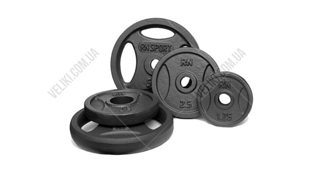 Набор RN-Sport штанга с гантелями 120 кг - дополнительное фото 3