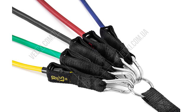 Набор резинок с эспандерами Hop-Sport HS-R050RT - дополнительное фото 2