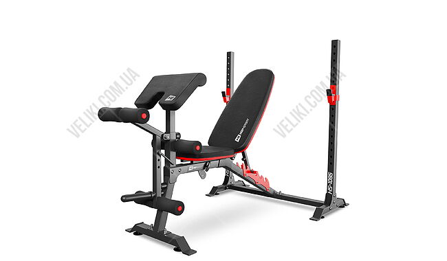 Лава для жиму HS-1095 з набором Hop-Sport Premium 173 кг. - дополнительное фото 4